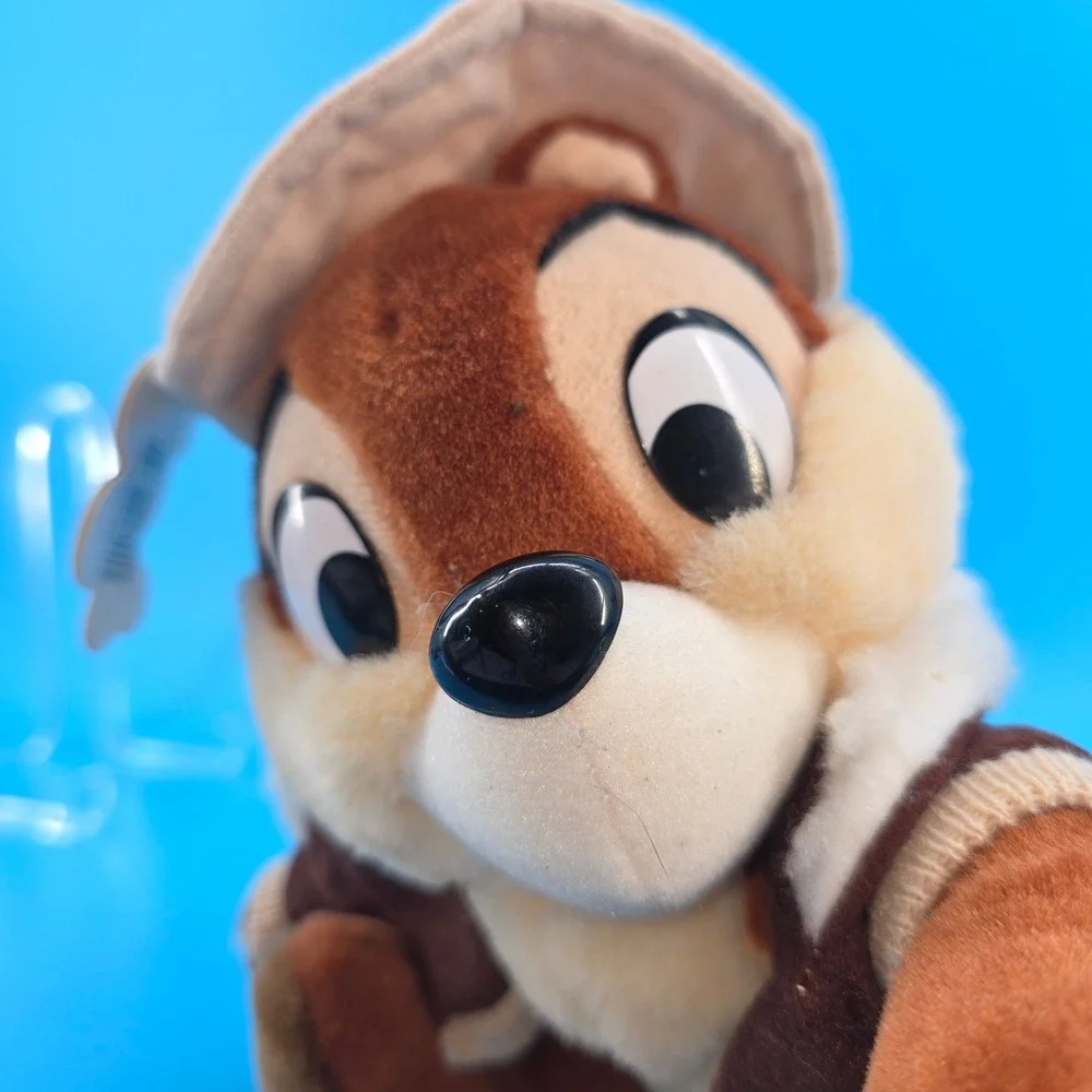 Disney Dale Rescue Rangers Plush‎ Mouseketoys Vintage Bomber Jacket Hat 8 inch